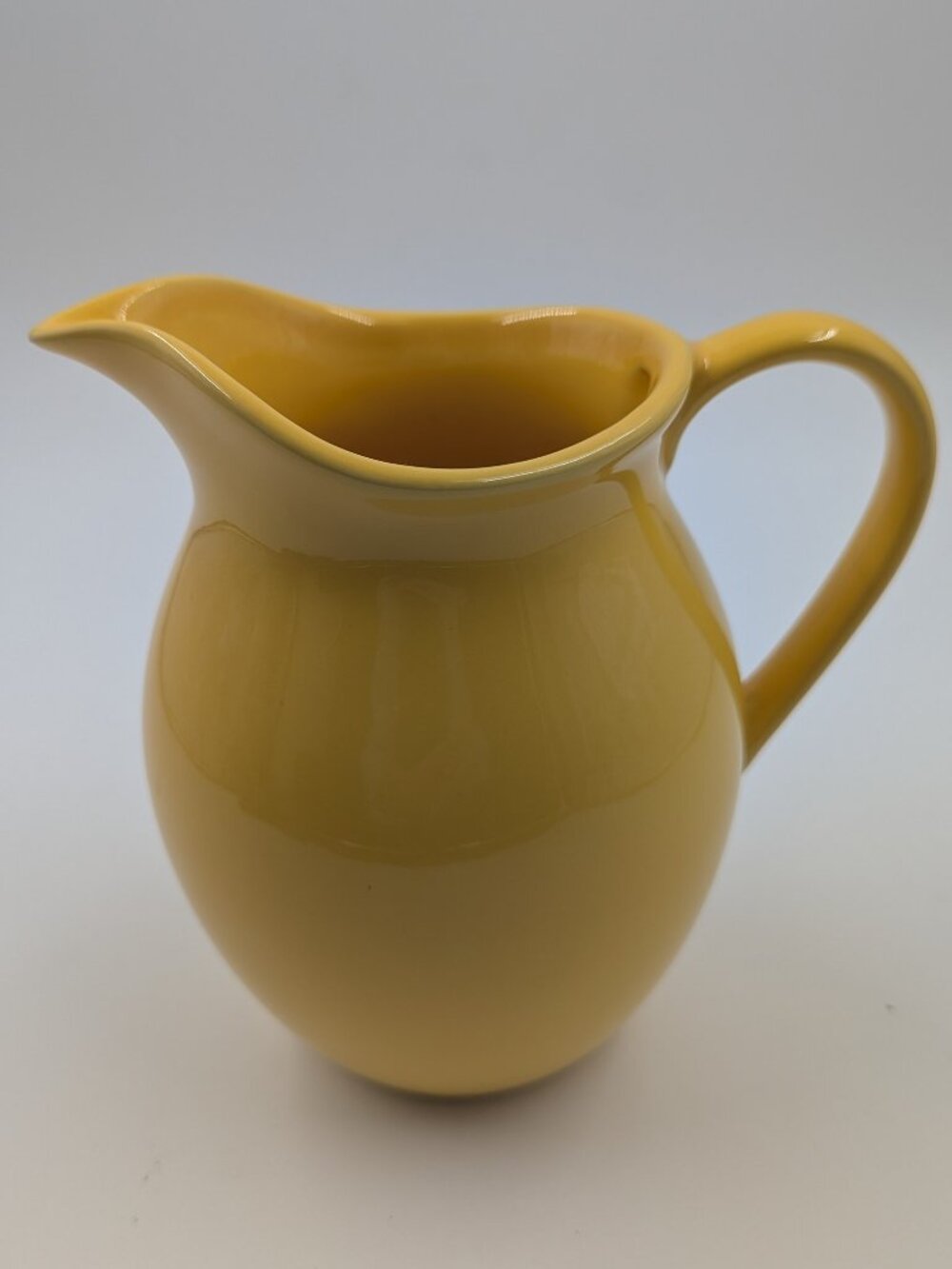 Spring Summer Yellow Pitcher | Vase | 36 oz